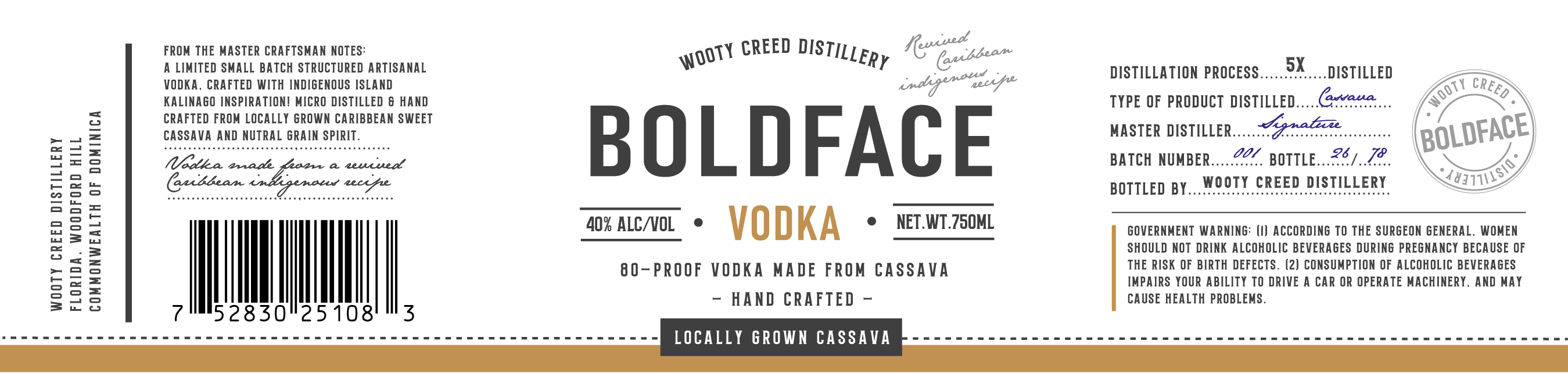 Label Design by Krasimira Georgieva for Wooty Creed | Design #28720503