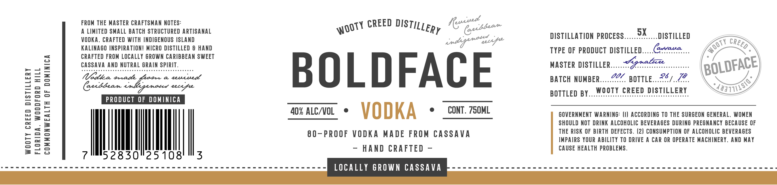 Label Design by Krasimira Georgieva for Wooty Creed | Design #28721058