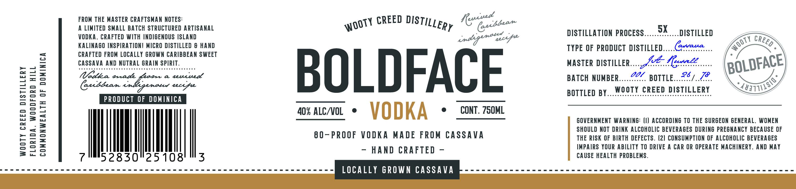 Label Design by Krasimira Georgieva for Wooty Creed | Design #28736550