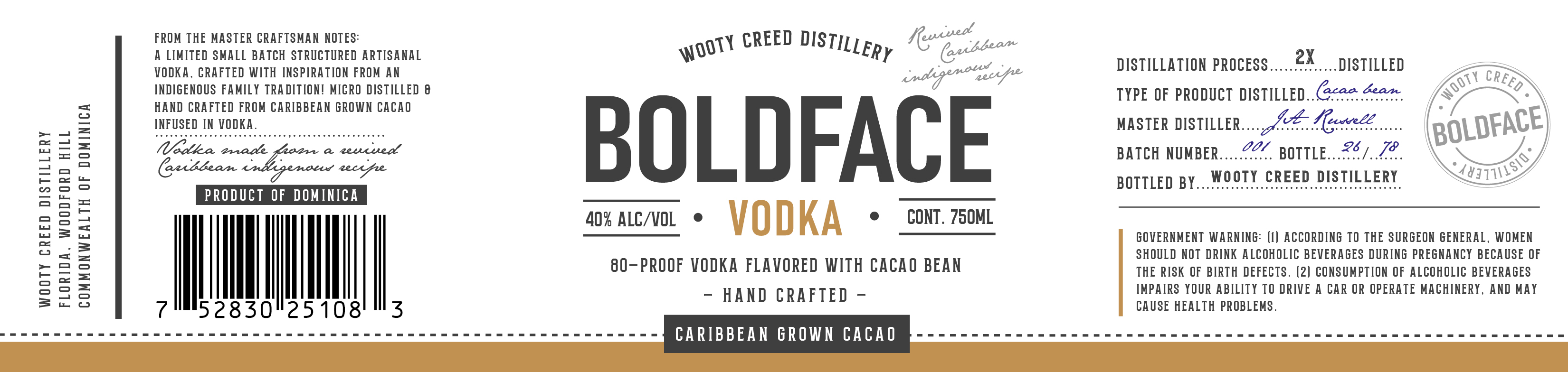 Label Design by Krasimira Georgieva for Wooty Creed | Design #28786784