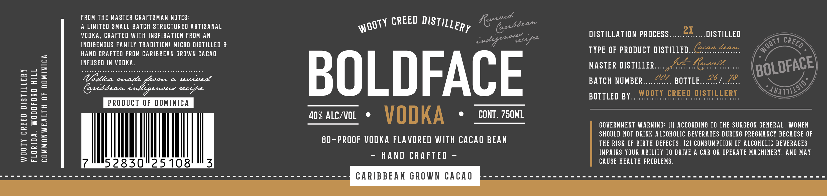 Label Design by Krasimira Georgieva for Wooty Creed | Design #28786785
