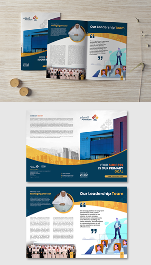 Almoallam Facilities Management brochure | 42 Brochure Designs for a ...