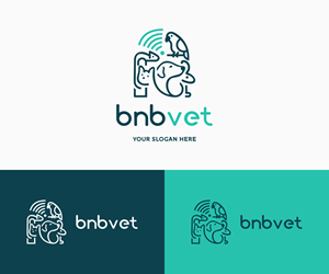 bnbvet | Logo Design by luiz otavio I DESIGN