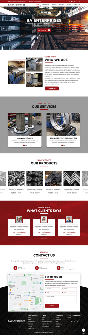 Web Design by pb for WebDuck Designs | Design: #28670274