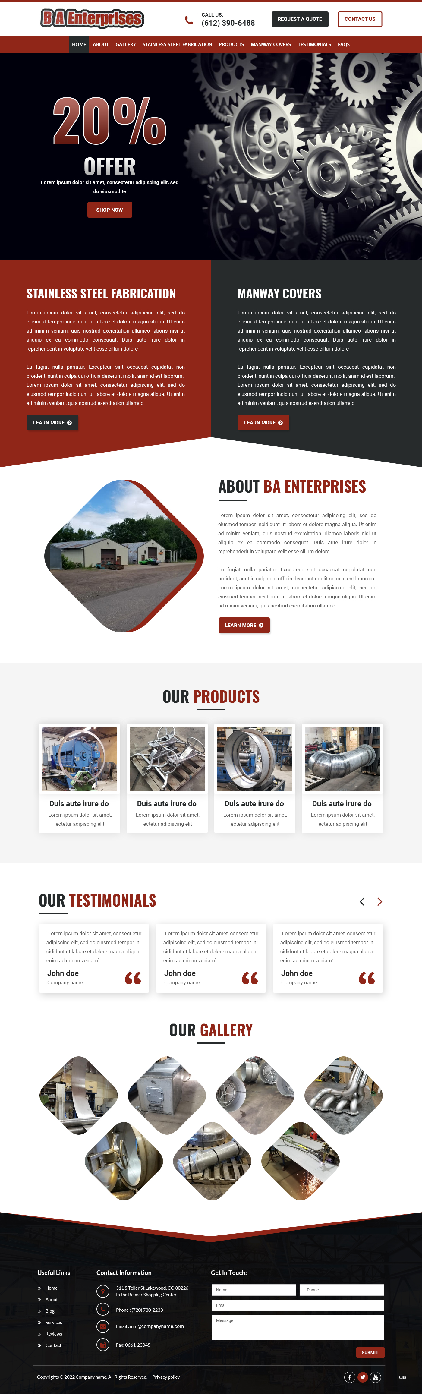 Web Design by pb for WebDuck Designs | Design #28670276