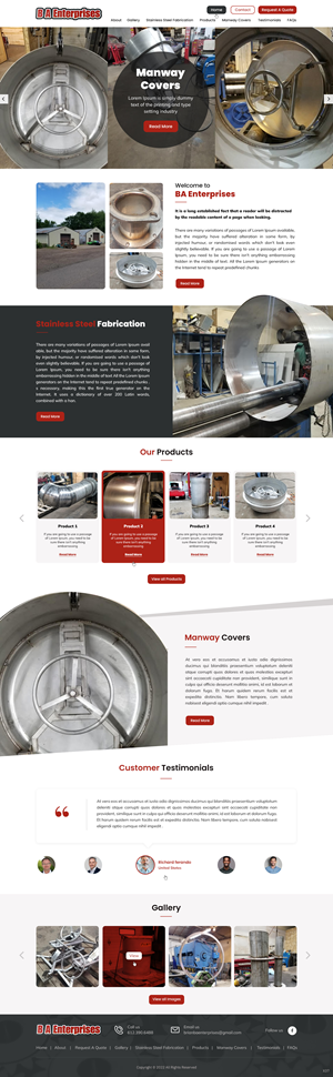 Web Design by pb for WebDuck Designs | Design: #28670280