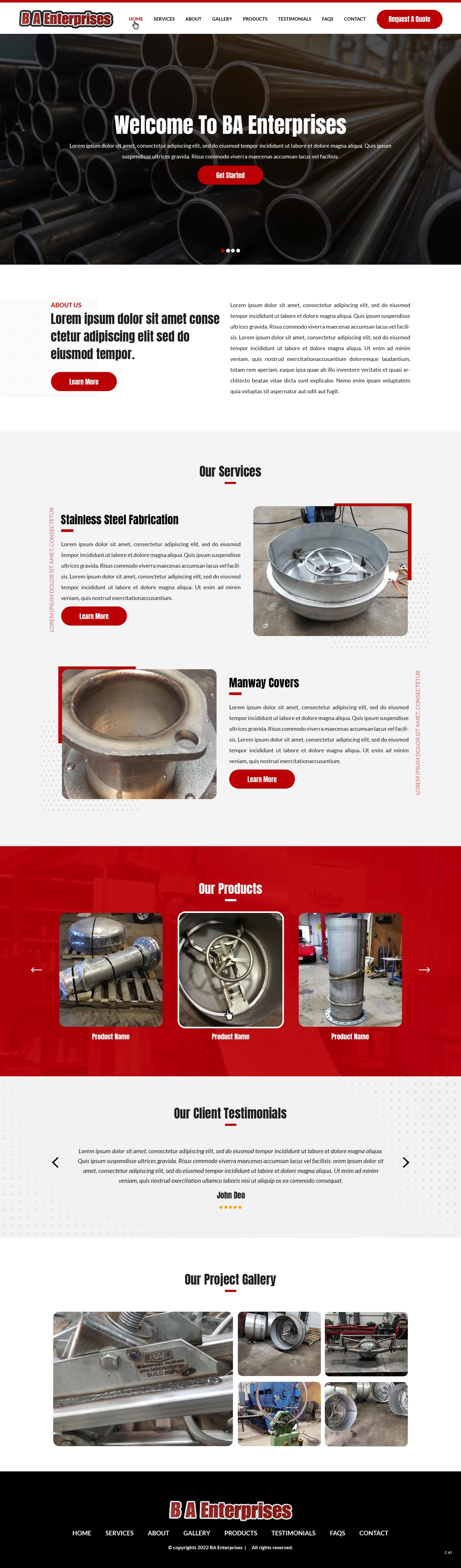 Web Design par pb pour WebDuck Designs | Design #28674870
