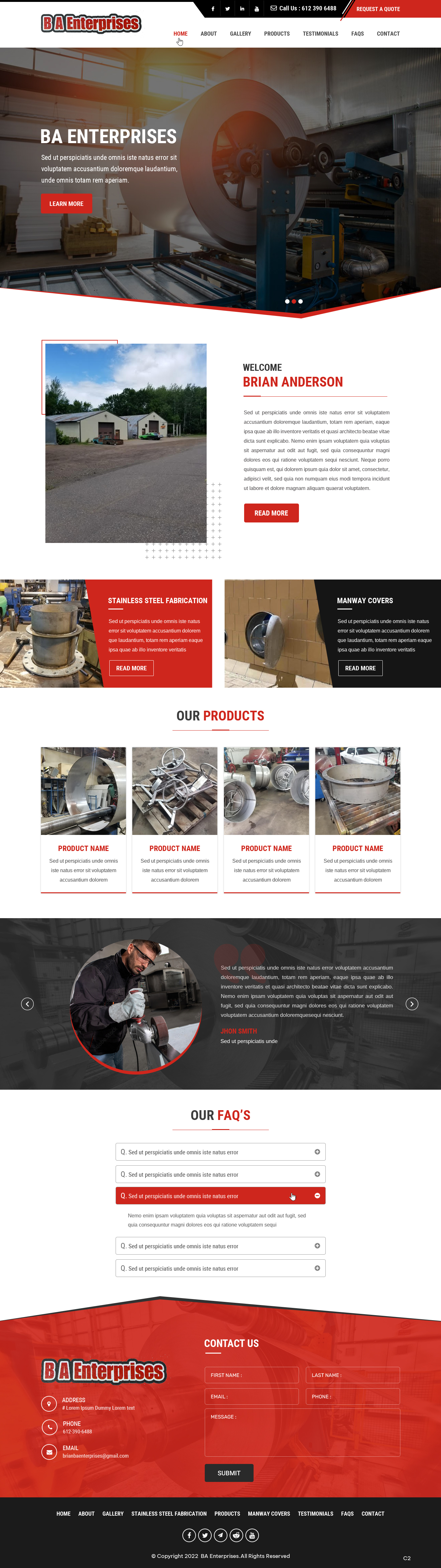Web Design par pb pour WebDuck Designs | Design #28674871