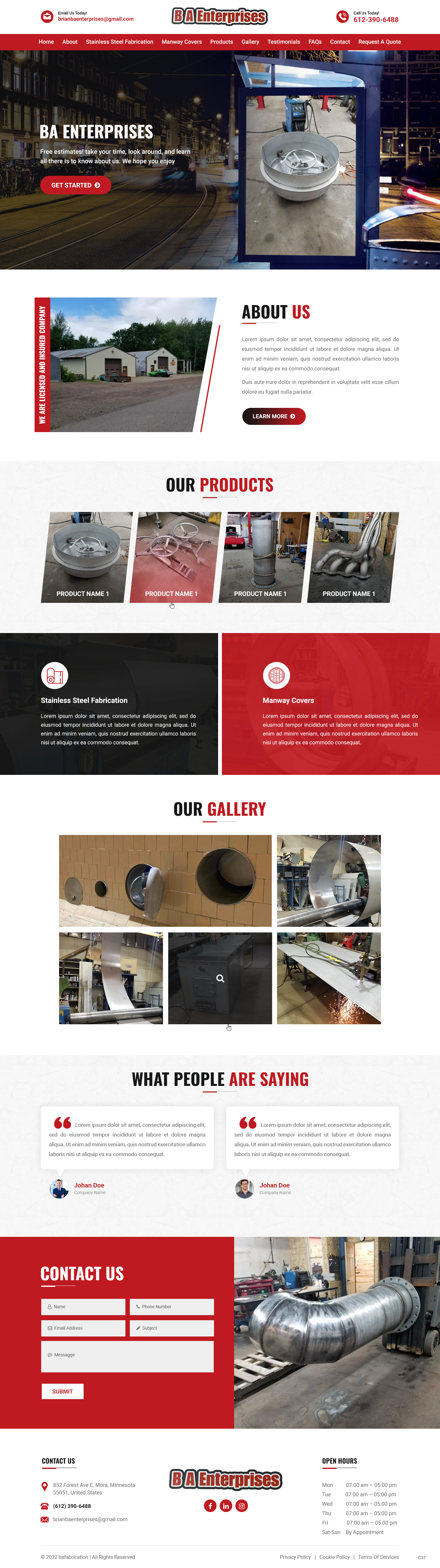 Web Design par pb pour WebDuck Designs | Design #28674872