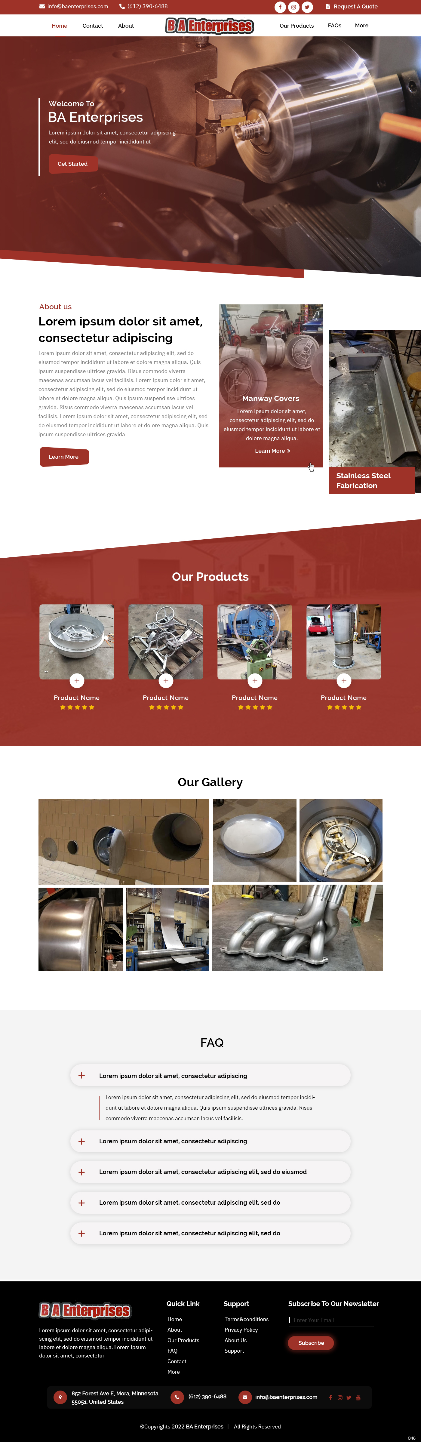 Web Design by pb for WebDuck Designs | Design #28674878