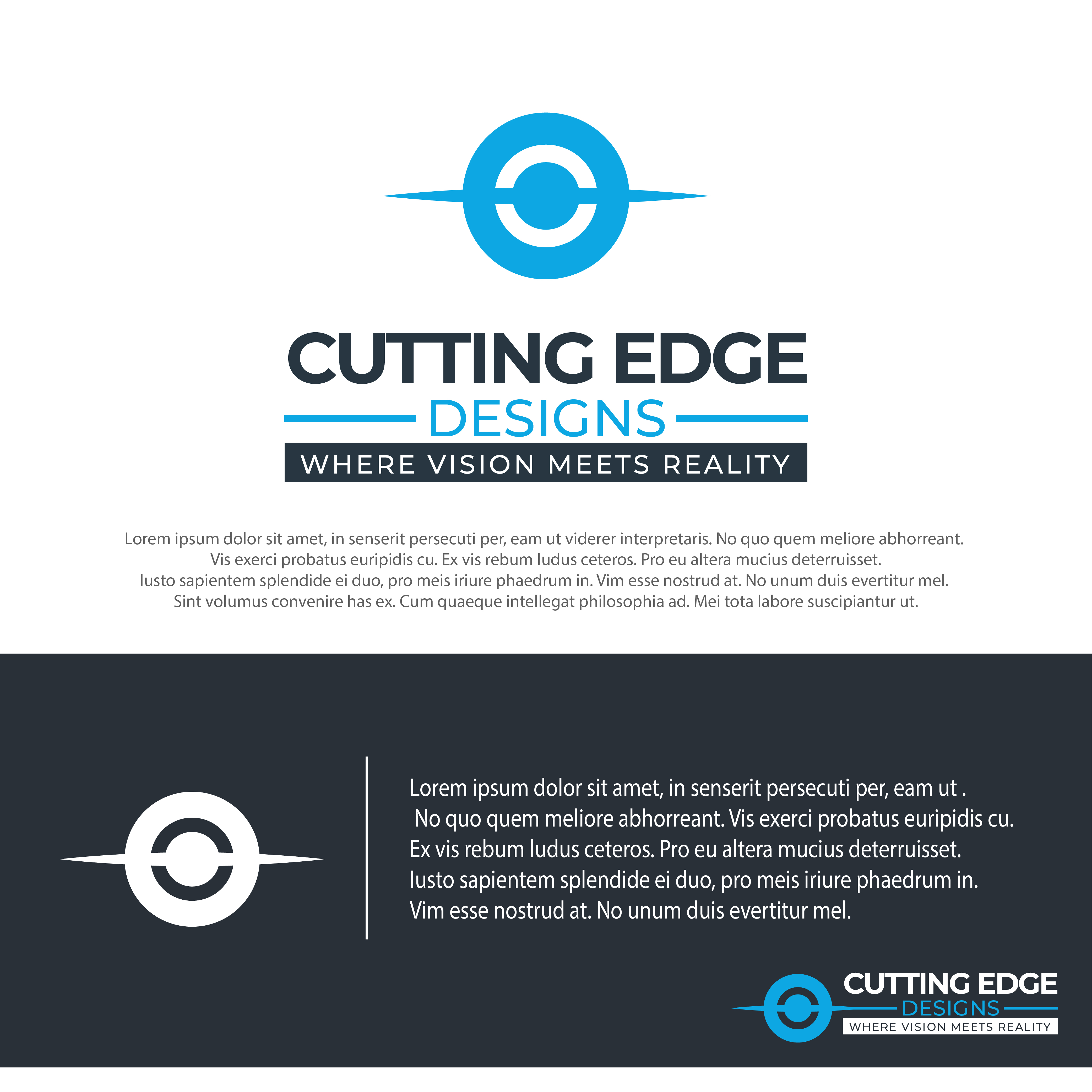 Logo Design by farady for Cutting Edge Designs, Co. | Design #28666592