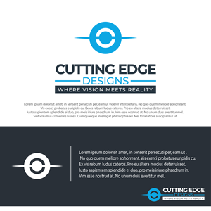 Logo Design by farady for Cutting Edge Designs, Co. | Design: #28666592