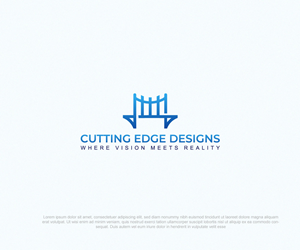 Logo Design by Niizam Uddin for Cutting Edge Designs, Co. | Design: #28675774