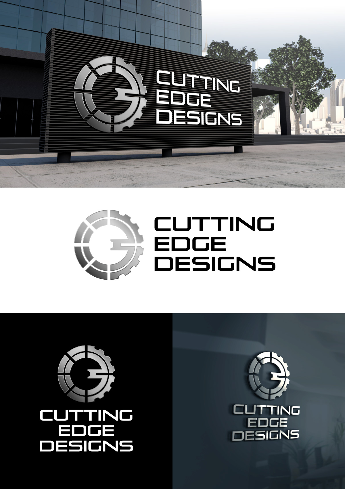 Diseño de Logo por Sergio Coelho para Cutting Edge Designs, Co. | Diseño #28669185