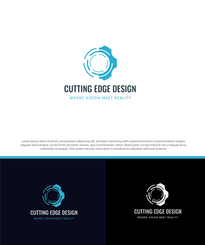 Logo Design by RikoAji for Cutting Edge Designs, Co. | Design: #28686840