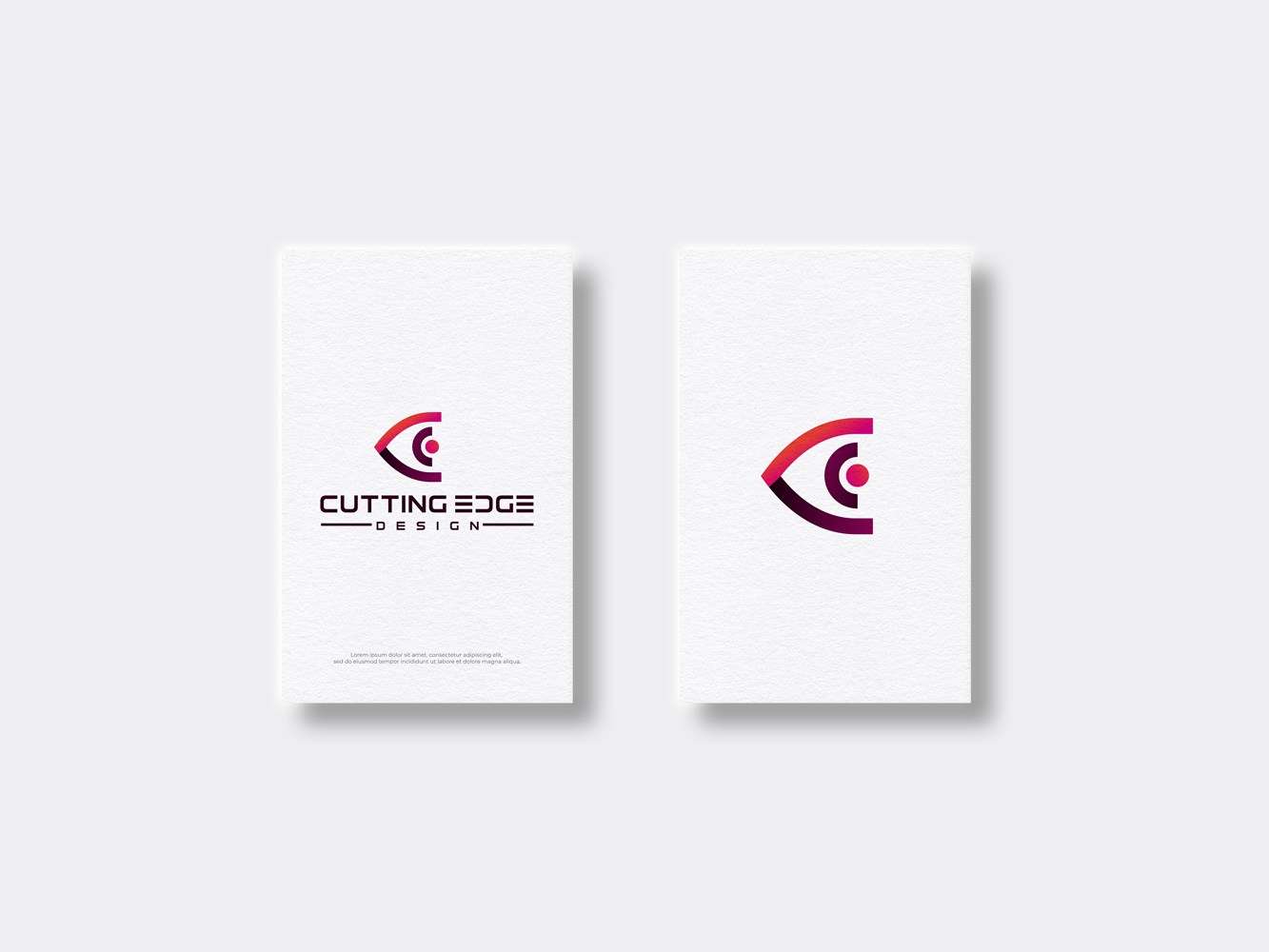 Logo Design by Locke+ for Cutting Edge Designs, Co. | Design #28670196