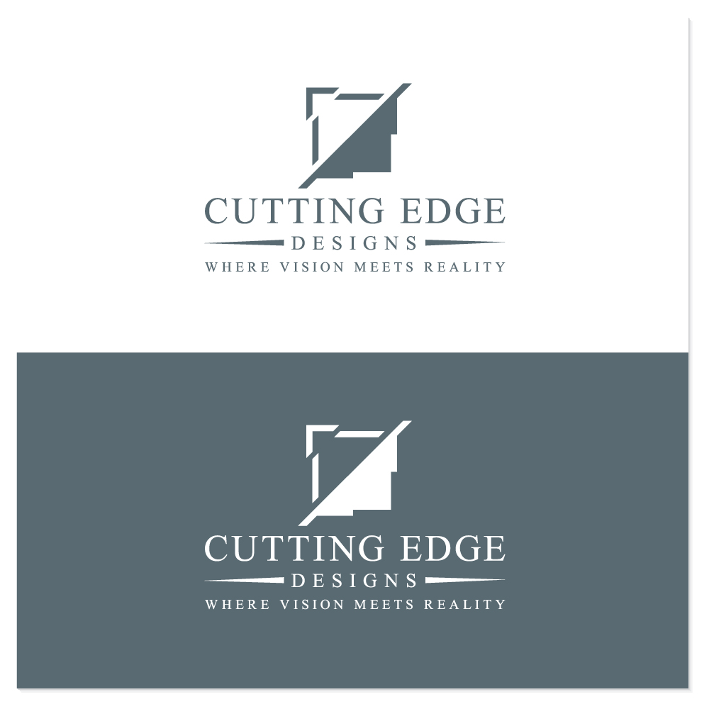 Logo Design by Sujit Banerjee for Cutting Edge Designs, Co. | Design #28668766