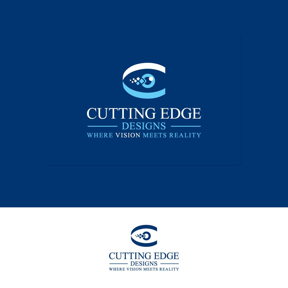 Logo Design by Sujit Banerjee for Cutting Edge Designs, Co. | Design #28668770