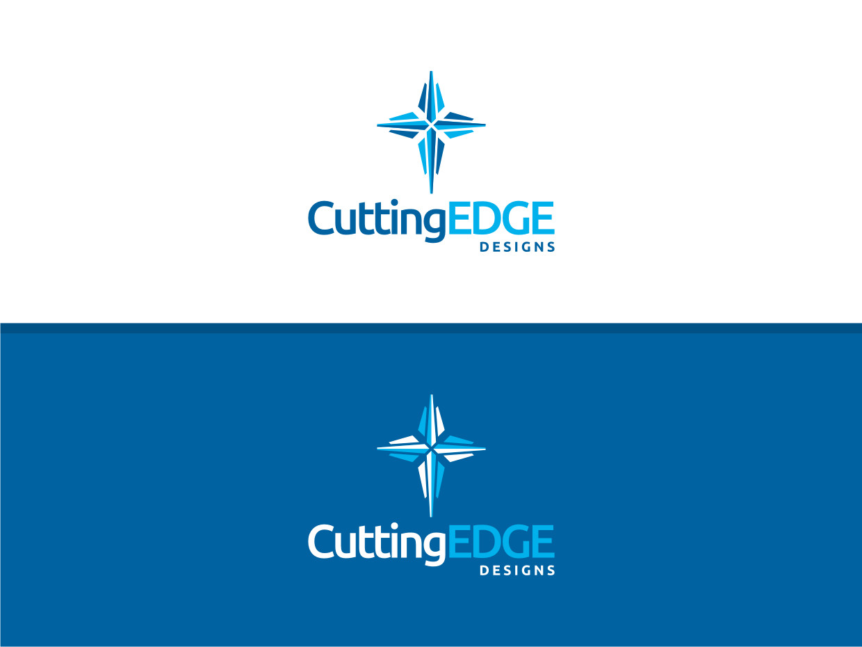 Logo Design by Atvento Graphics for Cutting Edge Designs, Co. | Design #28681448