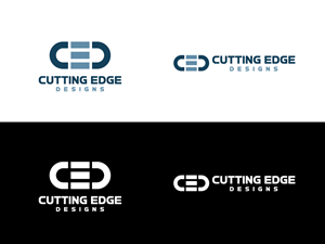 Logo Design by Brain.Art for Cutting Edge Designs, Co. | Design: #28665881