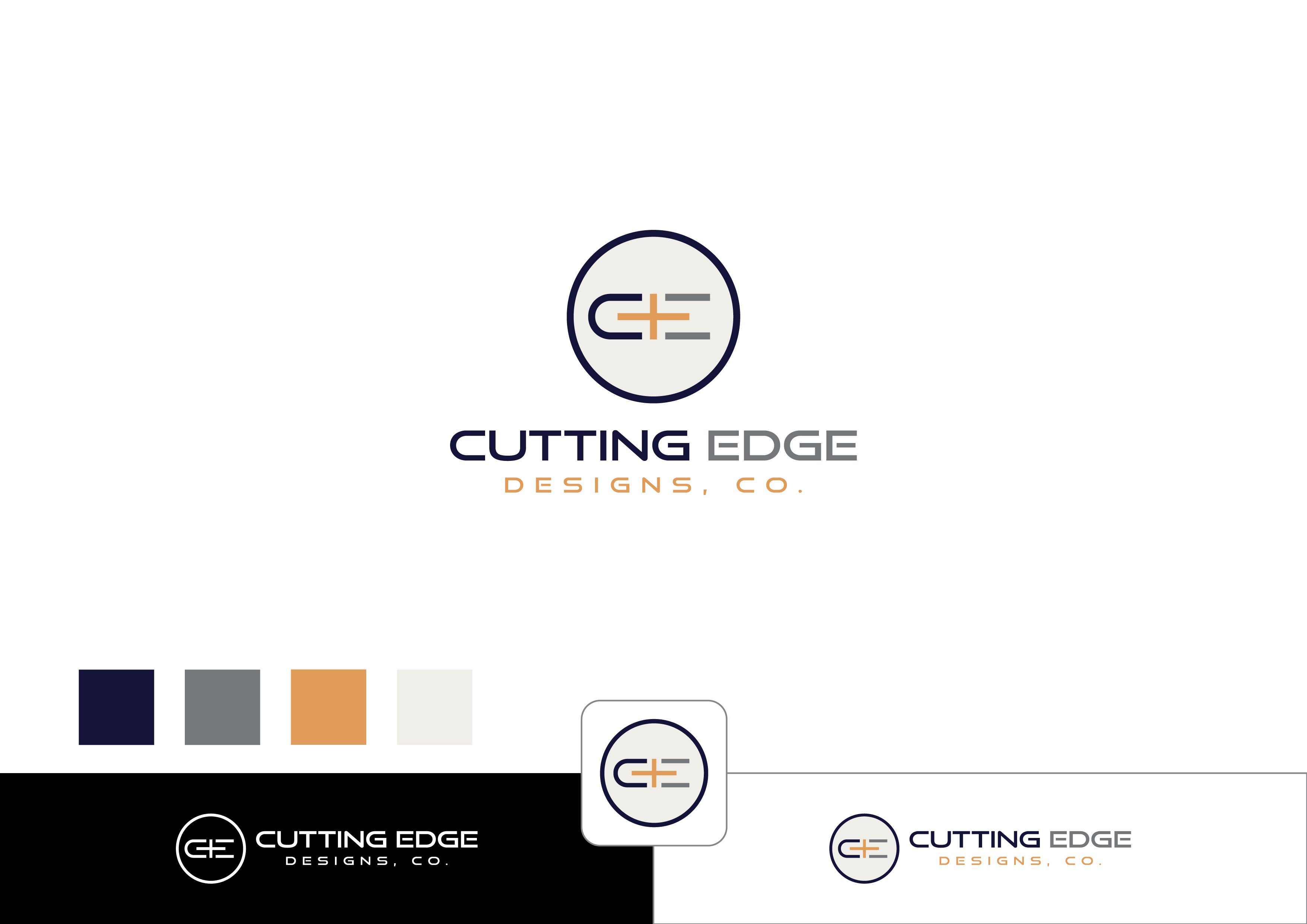 Diseño de Logo por ~idiaz~ para Cutting Edge Designs, Co. | Diseño #28702856