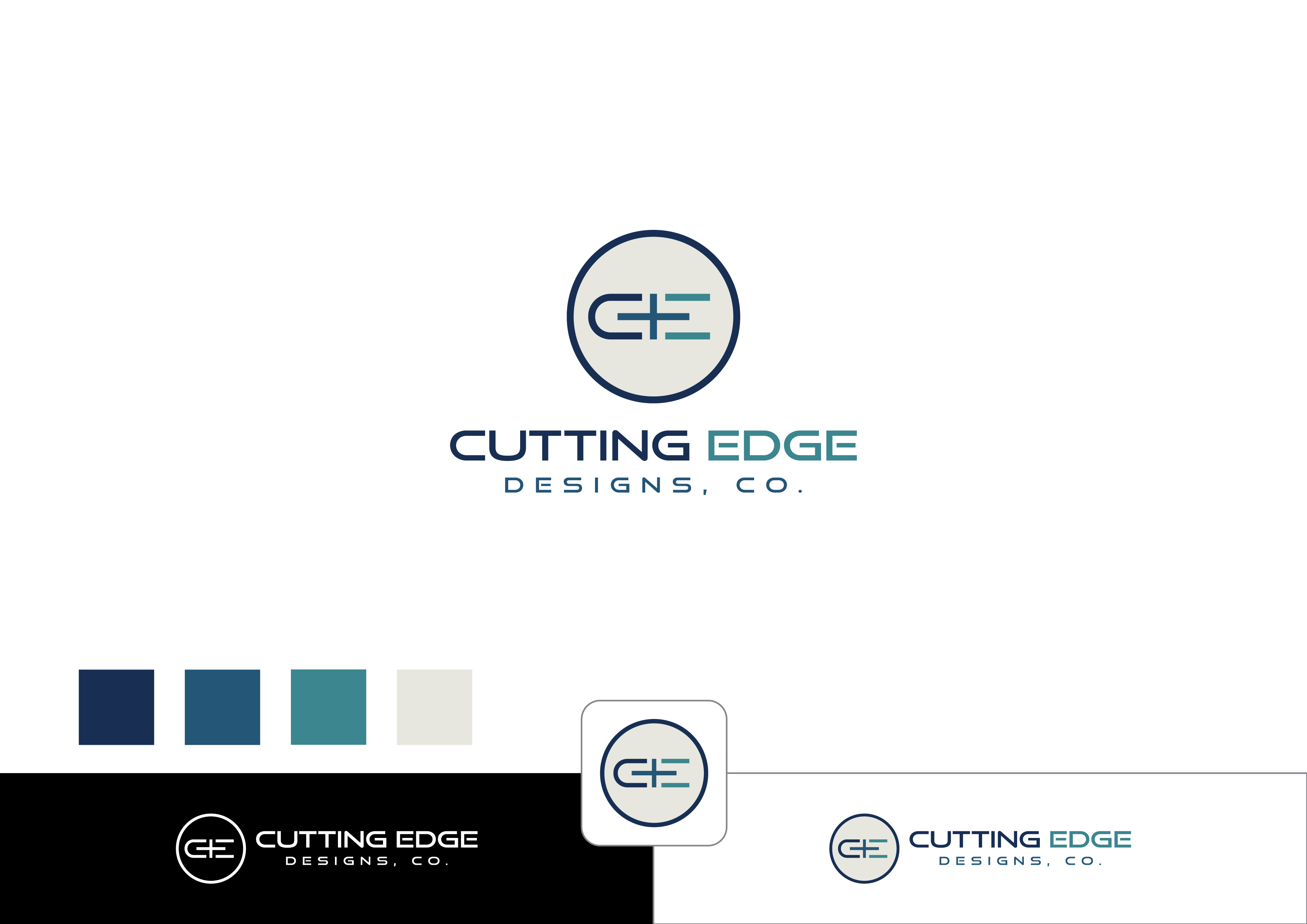 Diseño de Logo por ~idiaz~ para Cutting Edge Designs, Co. | Diseño #28702865