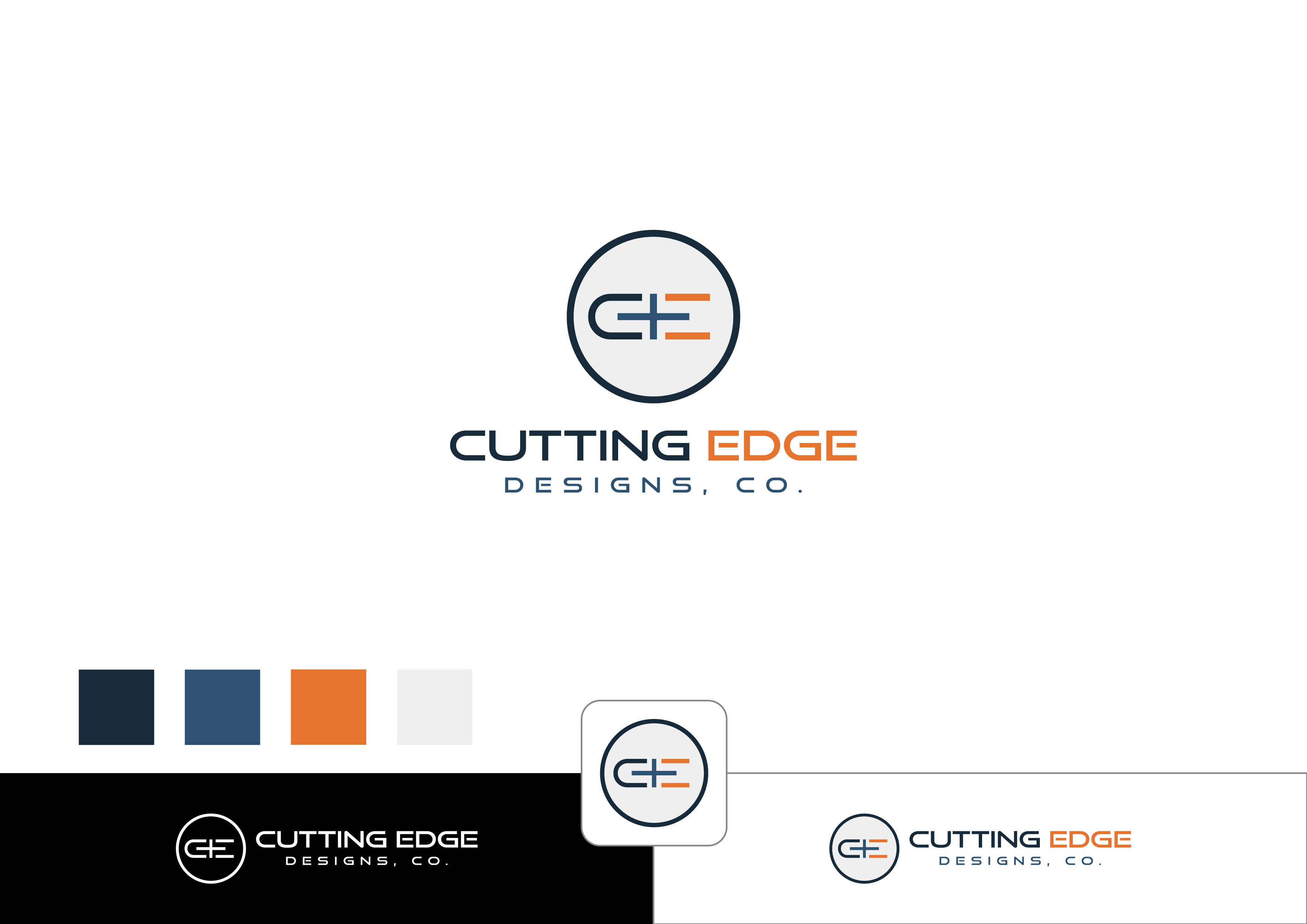 Diseño de Logo por ~idiaz~ para Cutting Edge Designs, Co. | Diseño #28702872