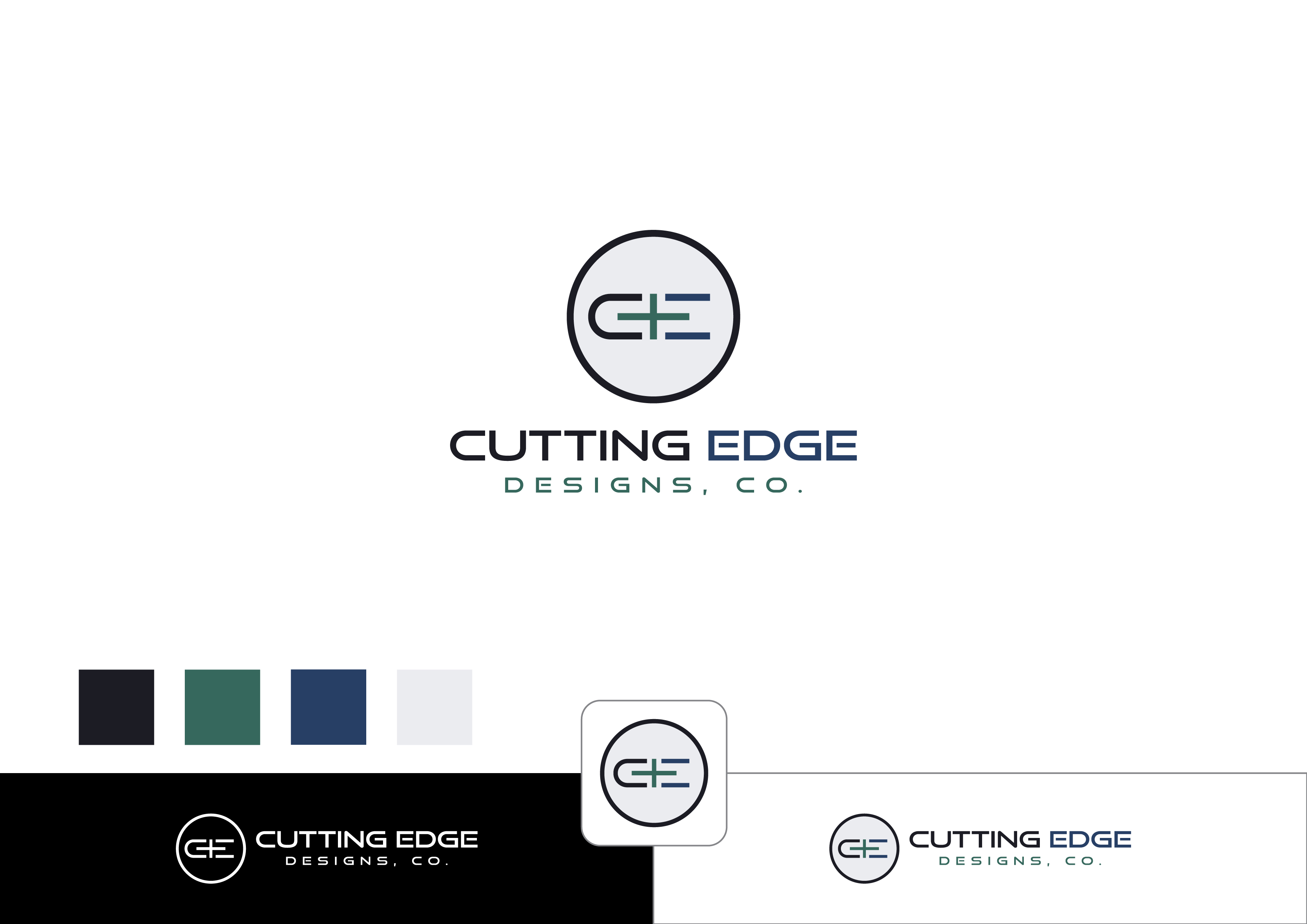 Logo Design by ~idiaz~ for Cutting Edge Designs, Co. | Design #28702881
