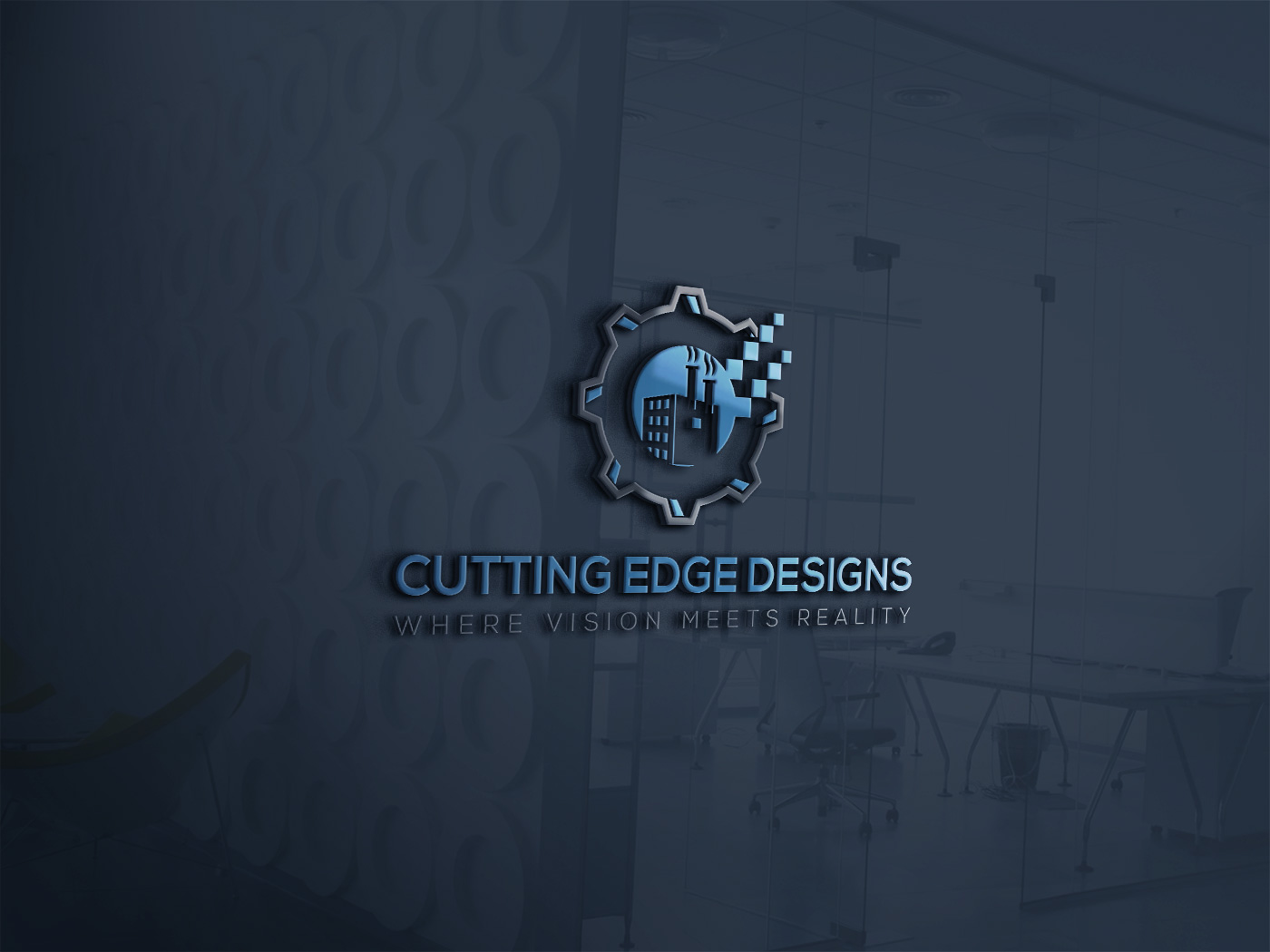 Logo Design by Deziners Zone for Cutting Edge Designs, Co. | Design #28669549