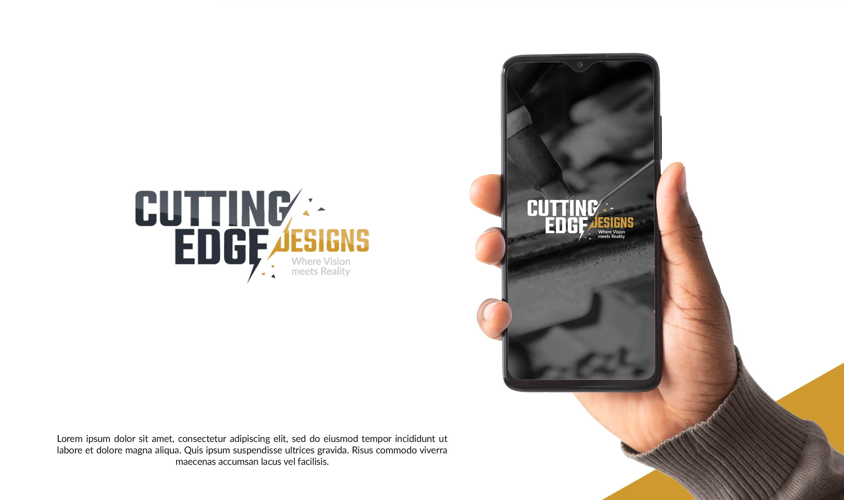 Logo Design by christianpoetoe for Cutting Edge Designs, Co. | Design #28669721
