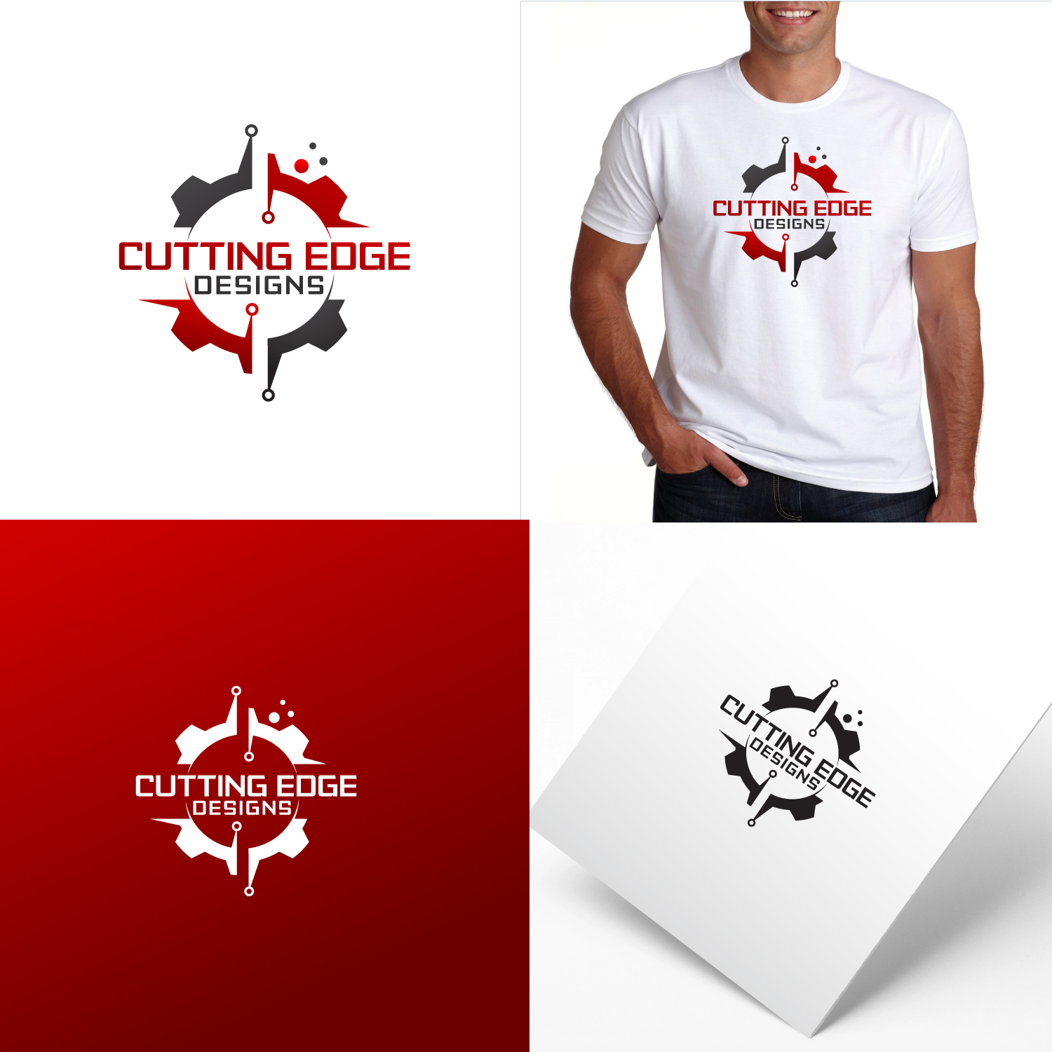 Diseño de Logo por webeezine para Cutting Edge Designs, Co. | Diseño #28669931