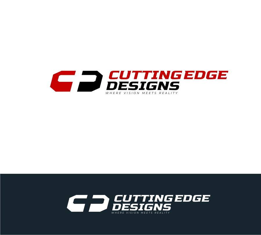 Logo Design by iamrady for Cutting Edge Designs, Co. | Design #28693181