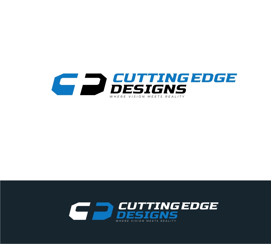 Logo Design by iamrady for Cutting Edge Designs, Co. | Design #28693227