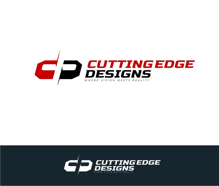 Logo Design by iamrady for Cutting Edge Designs, Co. | Design #28698425