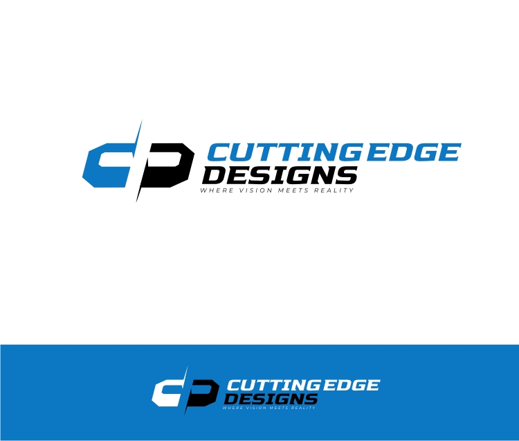 Logo Design by iamrady for Cutting Edge Designs, Co. | Design #28698446