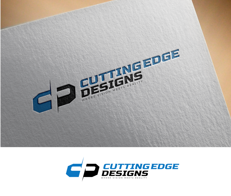 Logo Design by iamrady for Cutting Edge Designs, Co. | Design #28700437