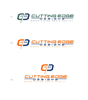 Logo Design by iamrady for Cutting Edge Designs, Co. | Design: #28730181