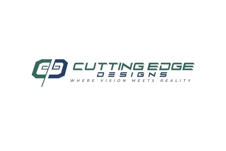 Logo Design by iamrady for Cutting Edge Designs, Co. | Design #28732174