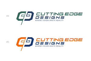 Logo Design by iamrady for Cutting Edge Designs, Co. | Design: #28733382
