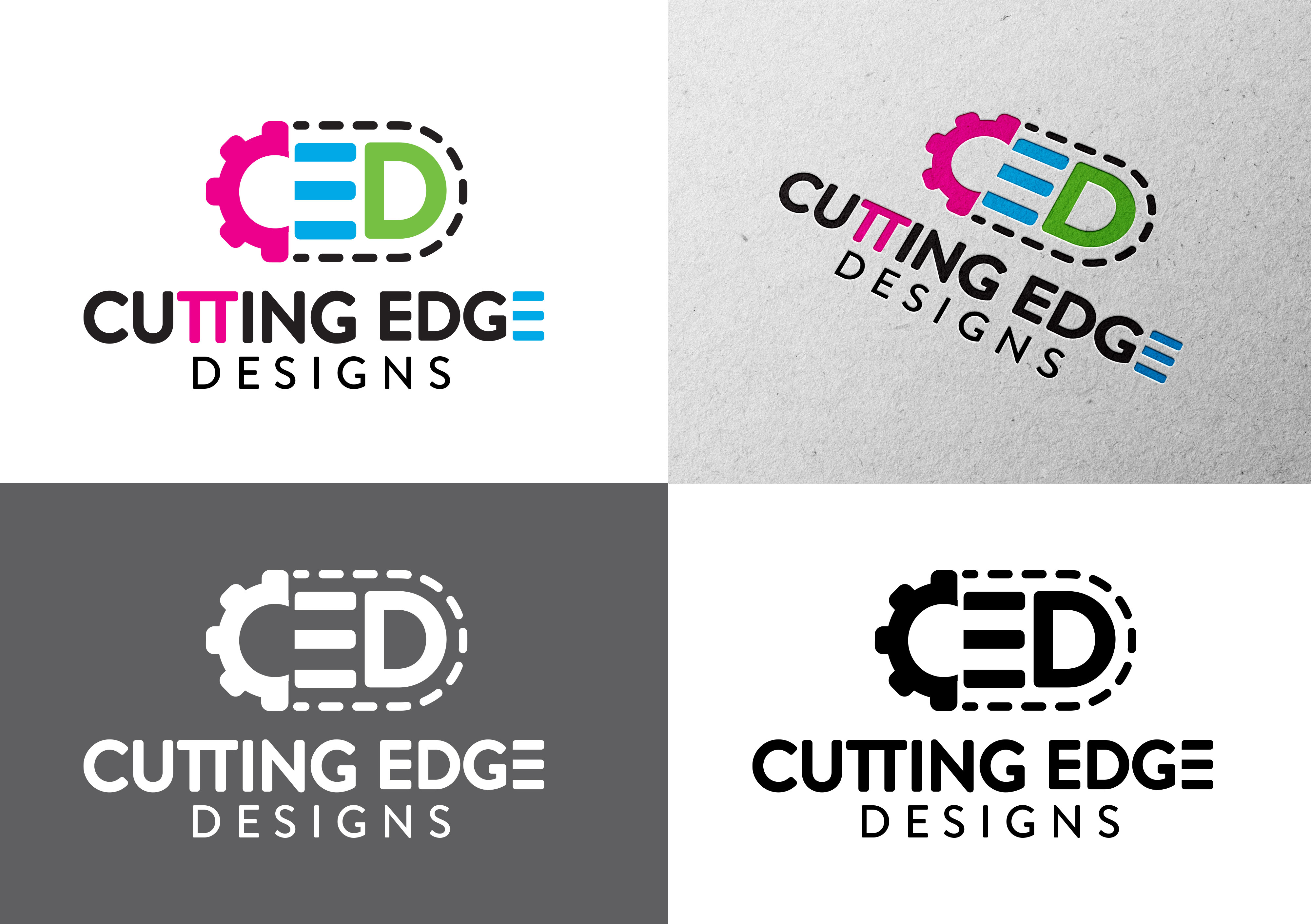 Logo Design by vanepog for Cutting Edge Designs, Co. | Design #28675331