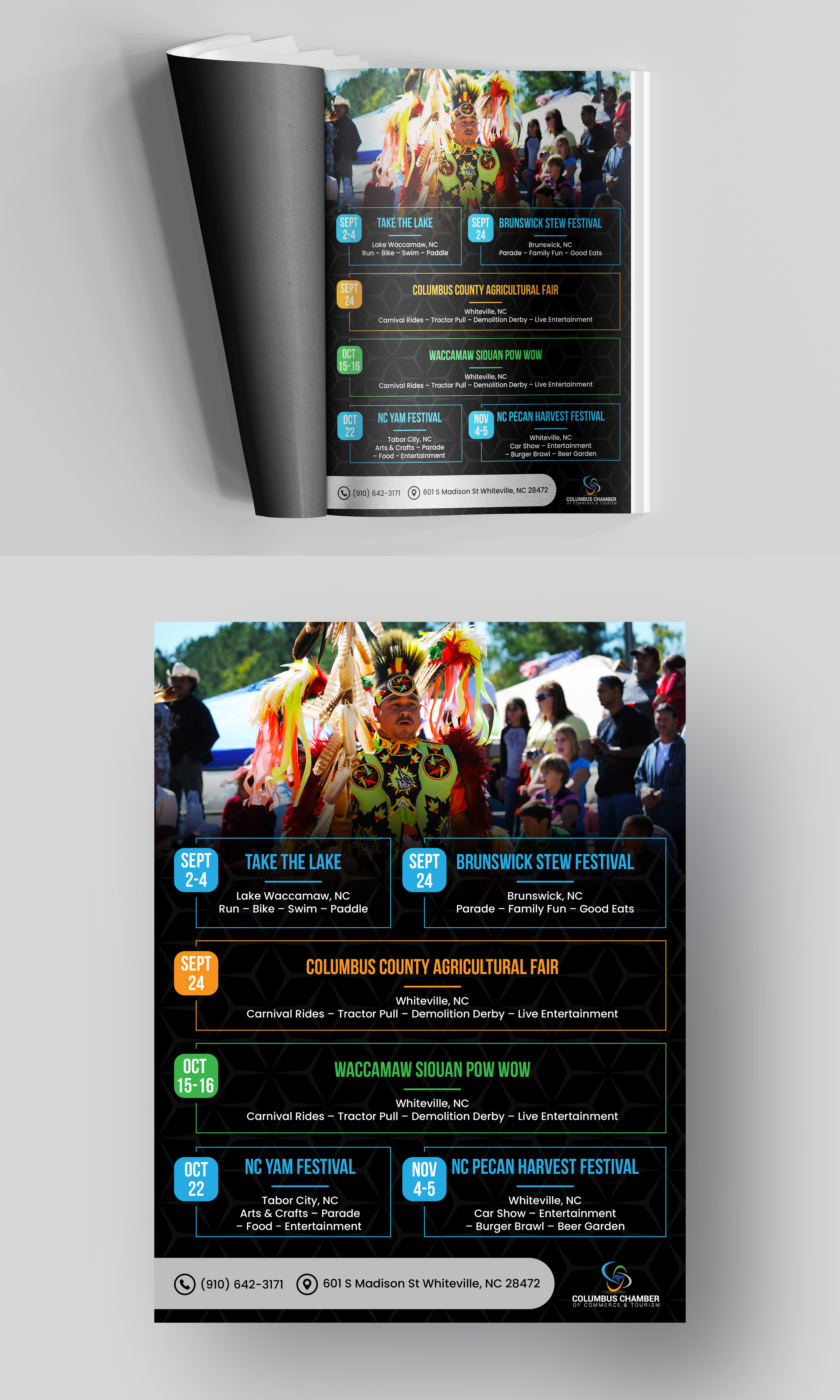 Advertisement Design by Deep-Sign for Columbus Chamber of Commerce and Tourism | Design #28676354