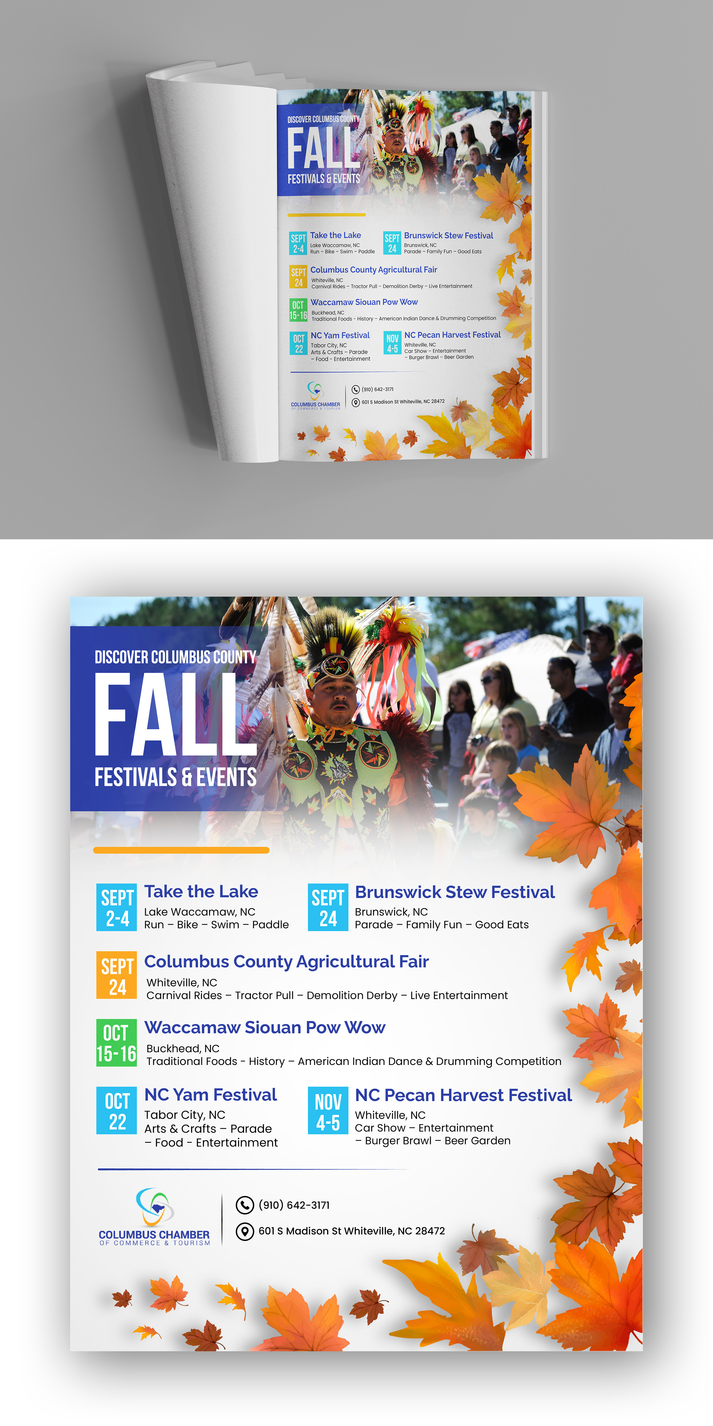 Advertisement Design by Deep-Sign for Columbus Chamber of Commerce and Tourism | Design #28684325