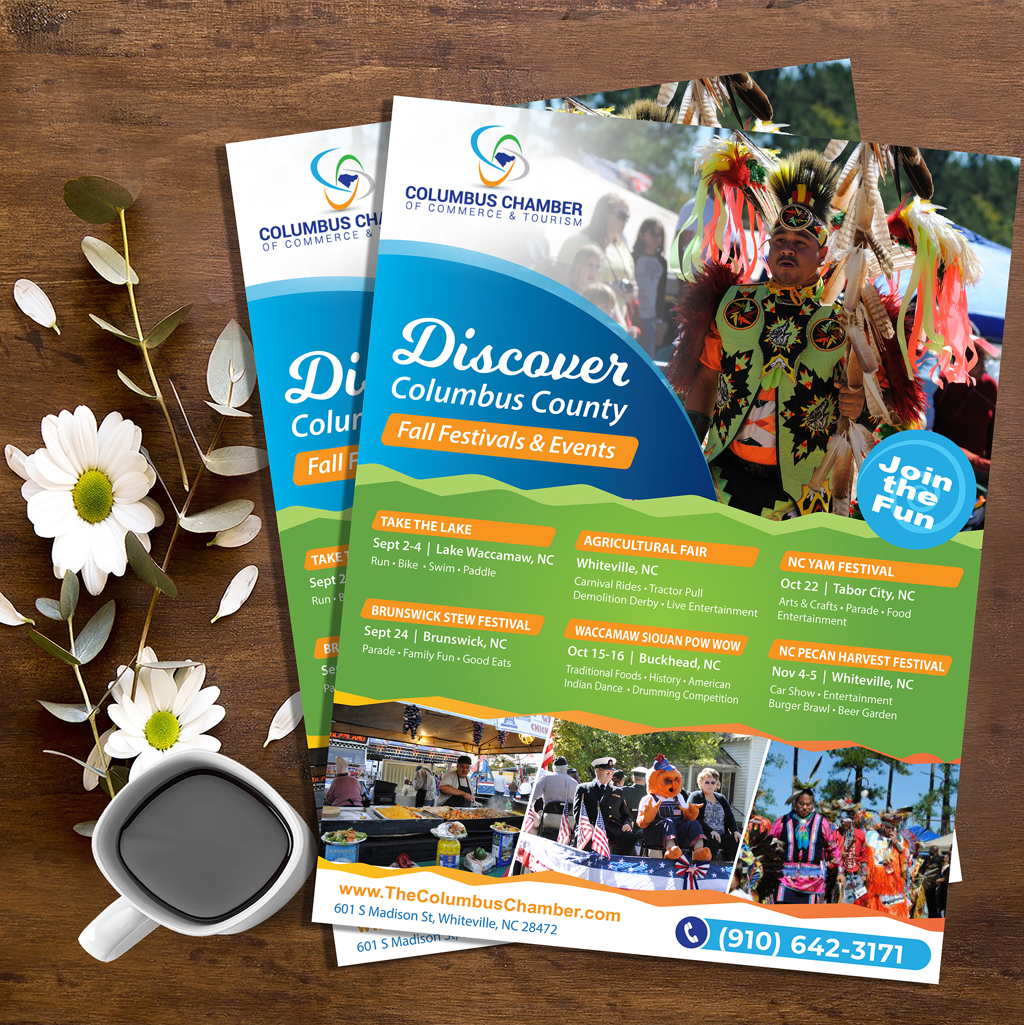 Advertisement Design by alex989 for Columbus Chamber of Commerce and Tourism | Design: #28668340