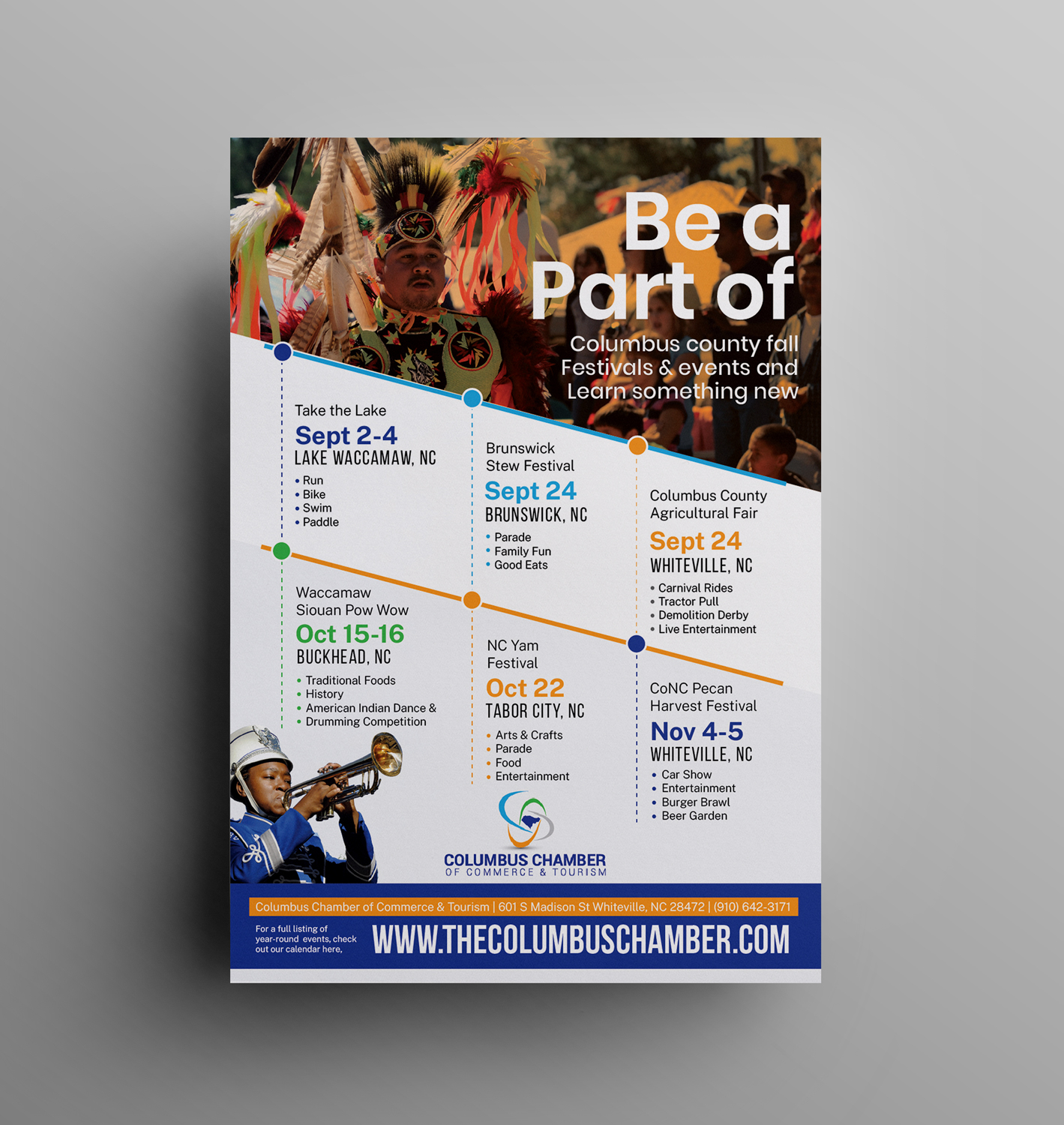 Design Publicitaire par JK18 pour Columbus Chamber of Commerce and Tourism | Design #28669768