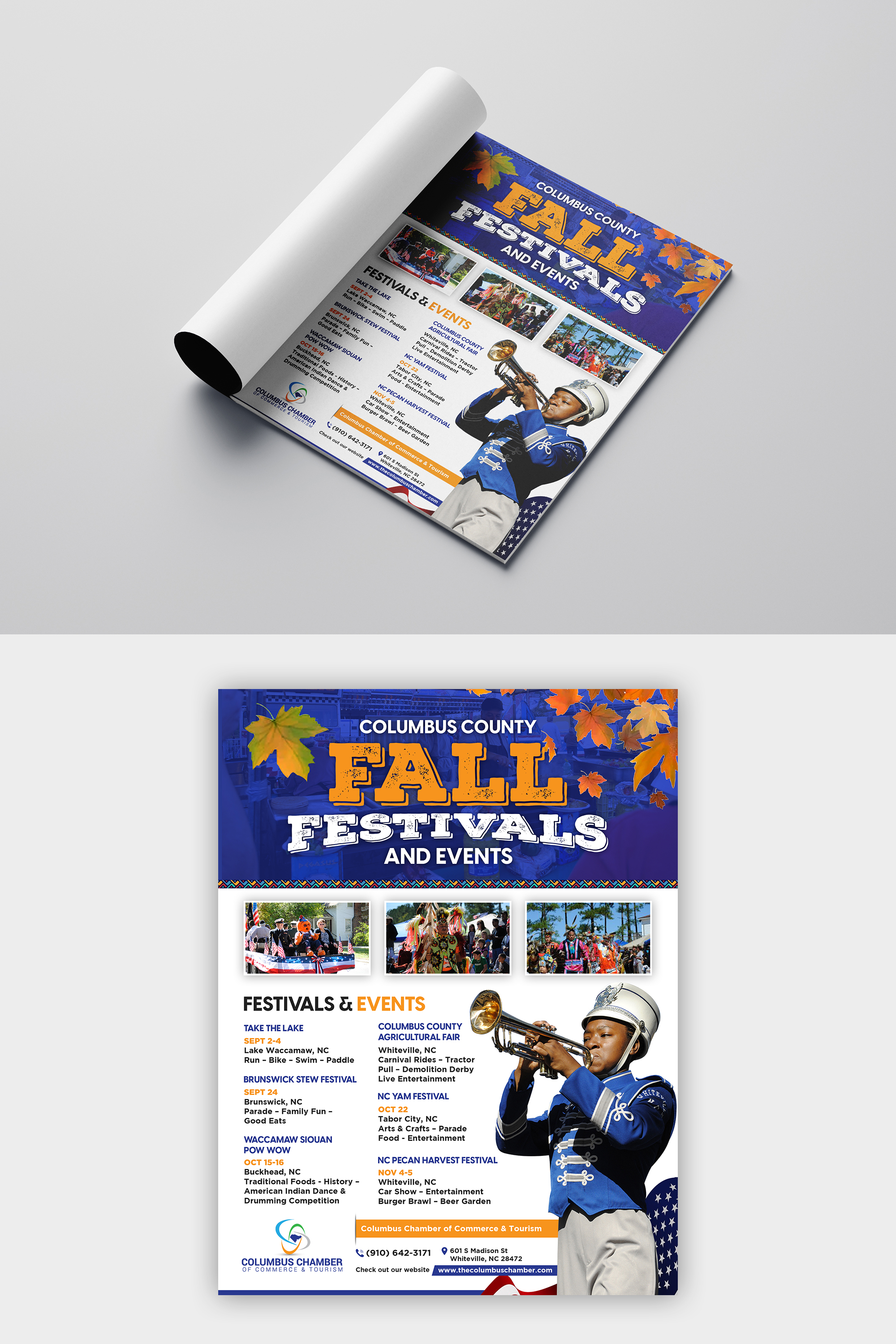 Advertisement Design by debdesign for Columbus Chamber of Commerce and Tourism | Design #28680320