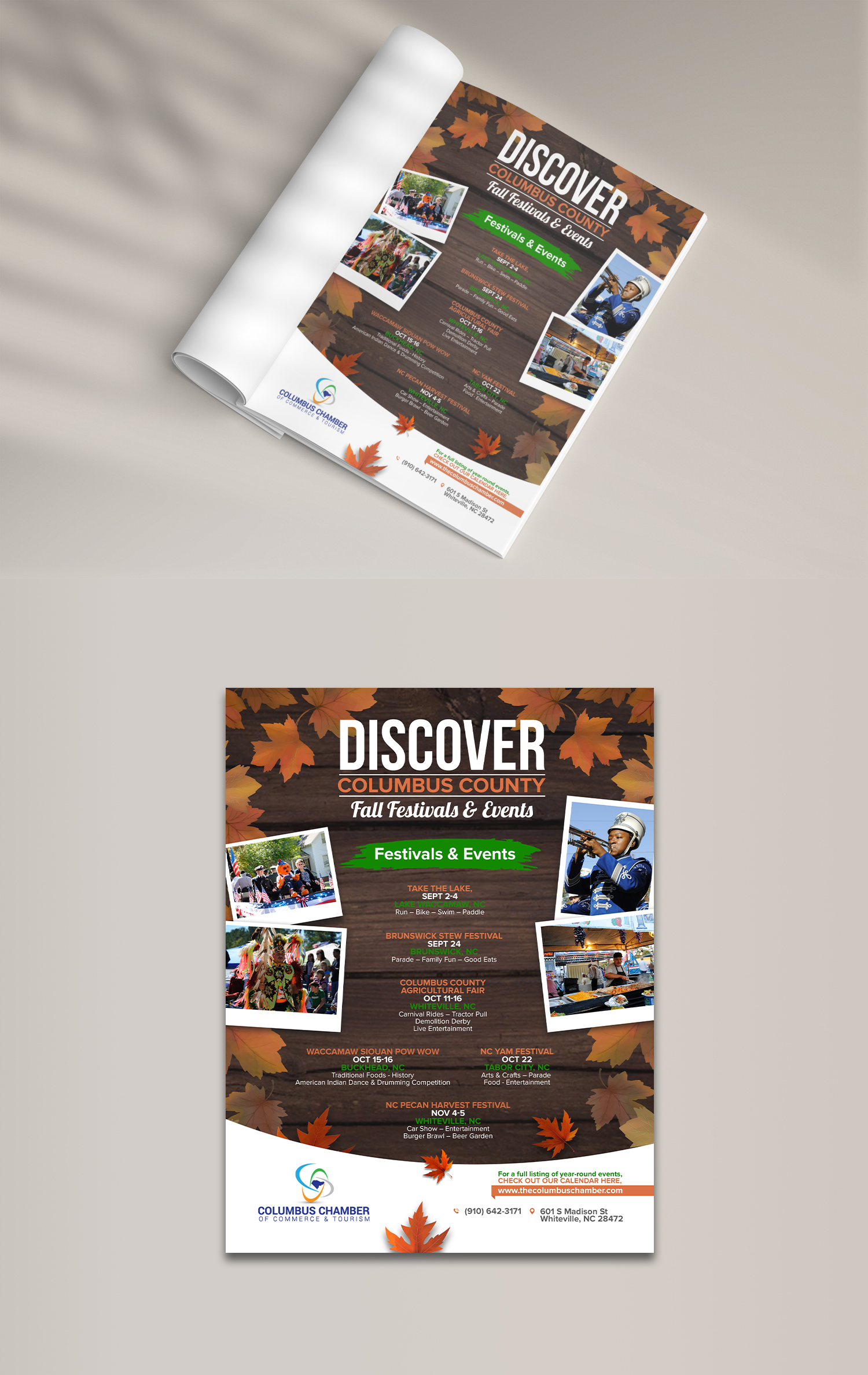 Advertisement Design by debdesign for Columbus Chamber of Commerce and Tourism | Design #28681097