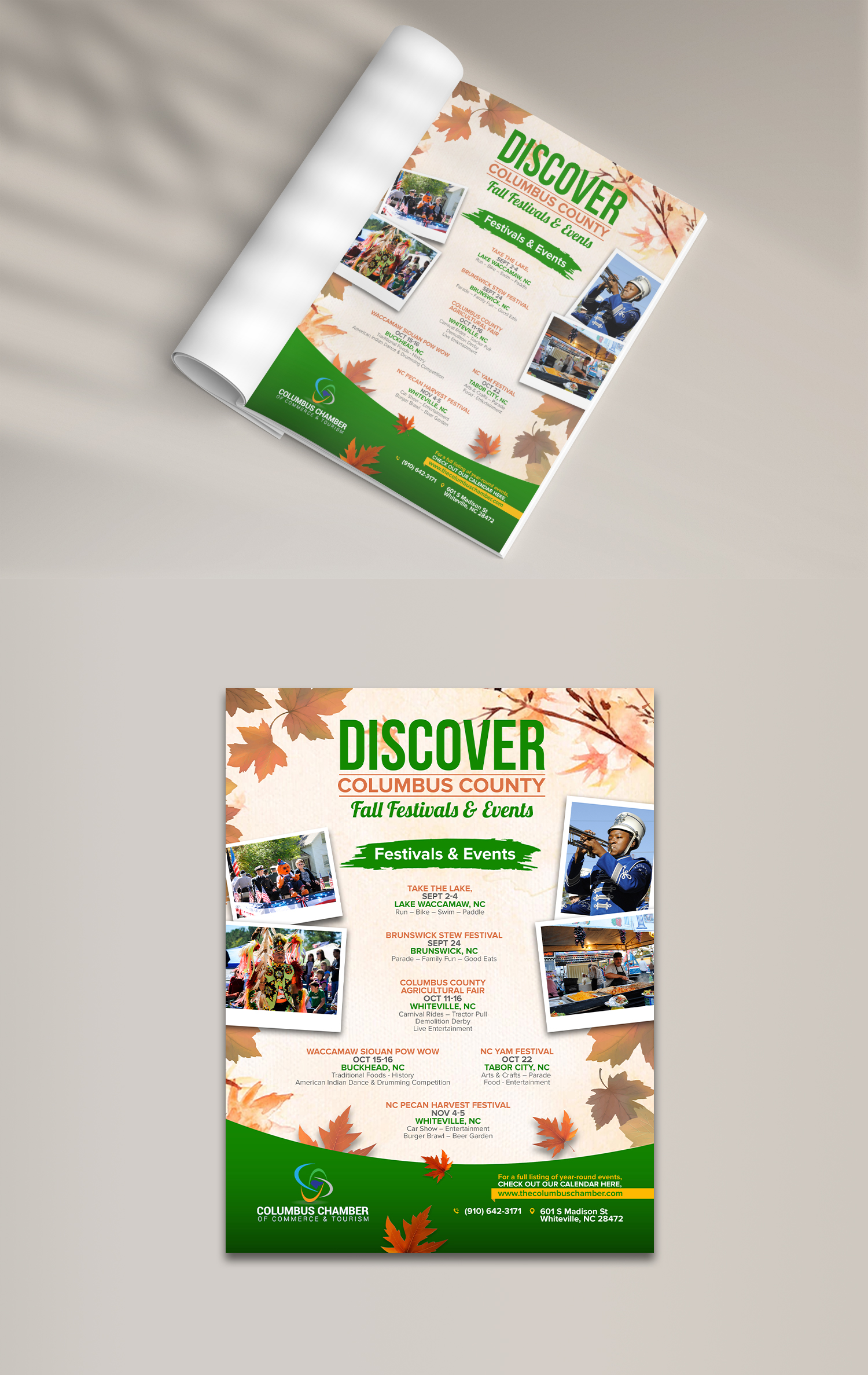 Werbe-Design von debdesign für Columbus Chamber of Commerce and Tourism | Design #28681098