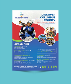 Advertisement Design by kgraphics2011 for Columbus Chamber of Commerce and Tourism | Design #28676385