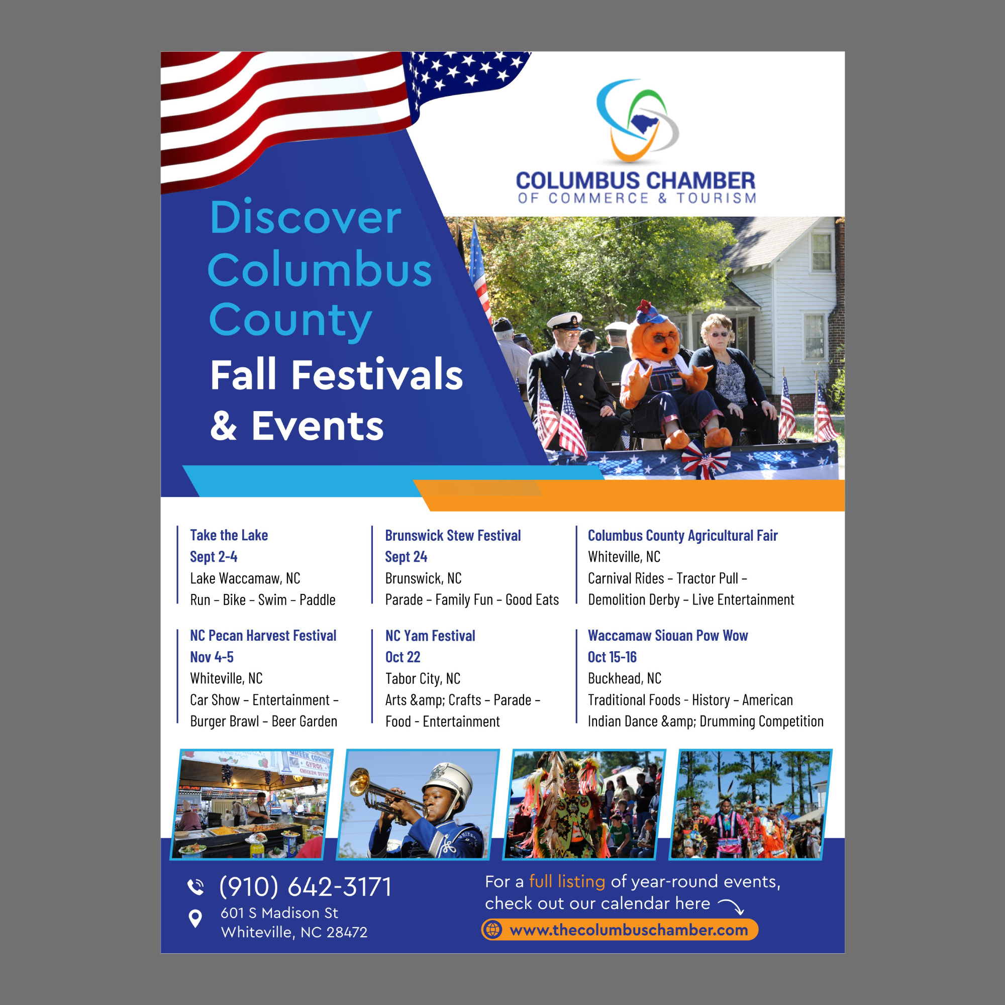 Design Publicitaire par ecorokerz pour Columbus Chamber of Commerce and Tourism | Design #28667487