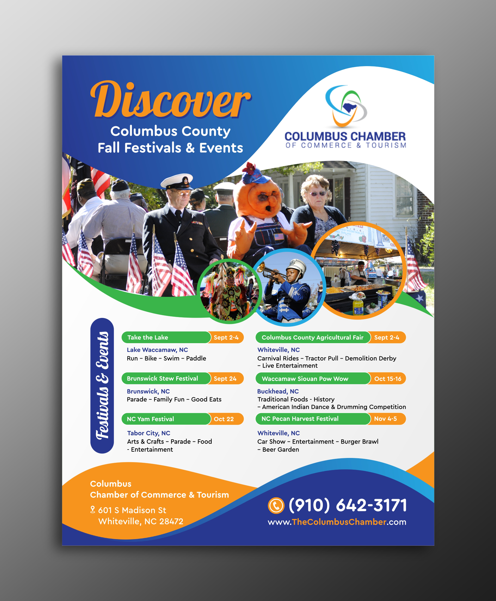 Advertisement Design by ecorokerz for Columbus Chamber of Commerce and Tourism | Design #28668252